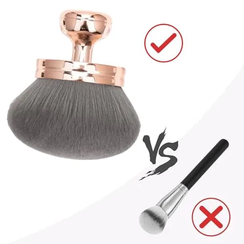 BABYSHEEP 3.2inch Round Head Blend & Blur Extra Large Body Makeup Brush | Vegan, Cruelty-Free for Self-Tanning & Body Makeup thumbnail 3