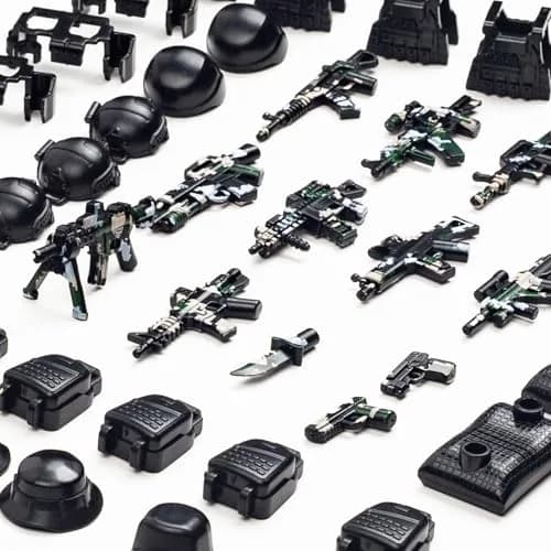 MaozyHomie U.S Camouflage Weapons Toy Building Blocks Pack (51 Pcs) thumbnail 4