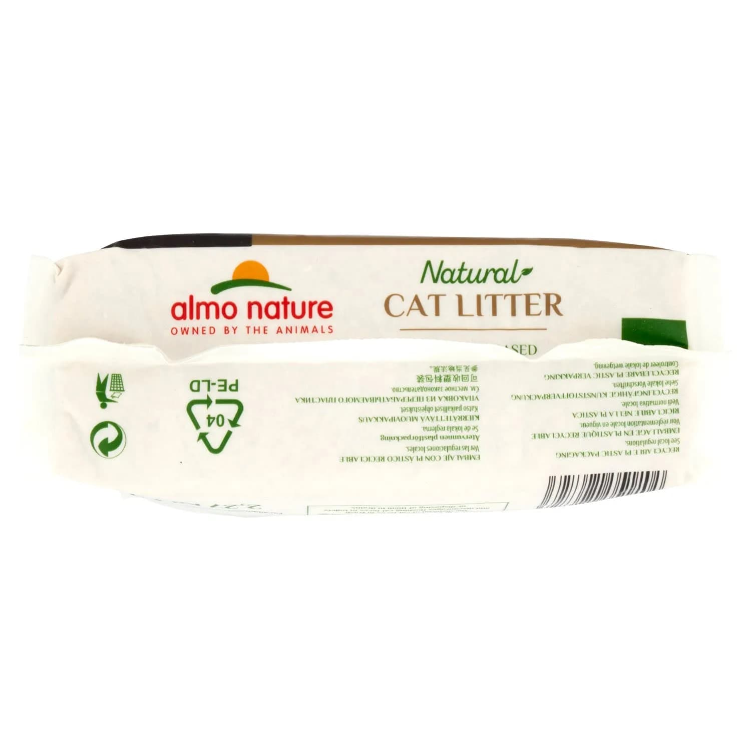 almo nature Natural Cat Litter 9.08 kg (20 lb) Pack of 4 | Odor Control & Flushable - view 6