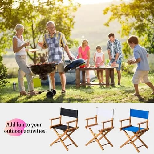 Khakho Director Chair Canvas Replacement Seat and Back 54cm x 41cm (21.3" x 16.1") | Durable Cotton Canvas for Movie Chairs thumbnail 6