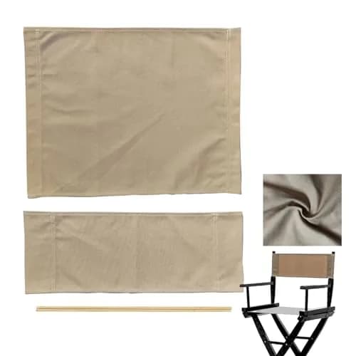 Khakho Director Chair Canvas Replacement Seat and Back 54cm x 41cm (21.3" x 16.1") | Durable Cotton Canvas for Movie Chairs thumbnail 2