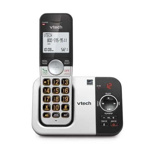 VTech VG232 Cordless Home Phone with Answering Machine, Large Backlit Display & Big Buttons | DECT 6.0 thumbnail 1