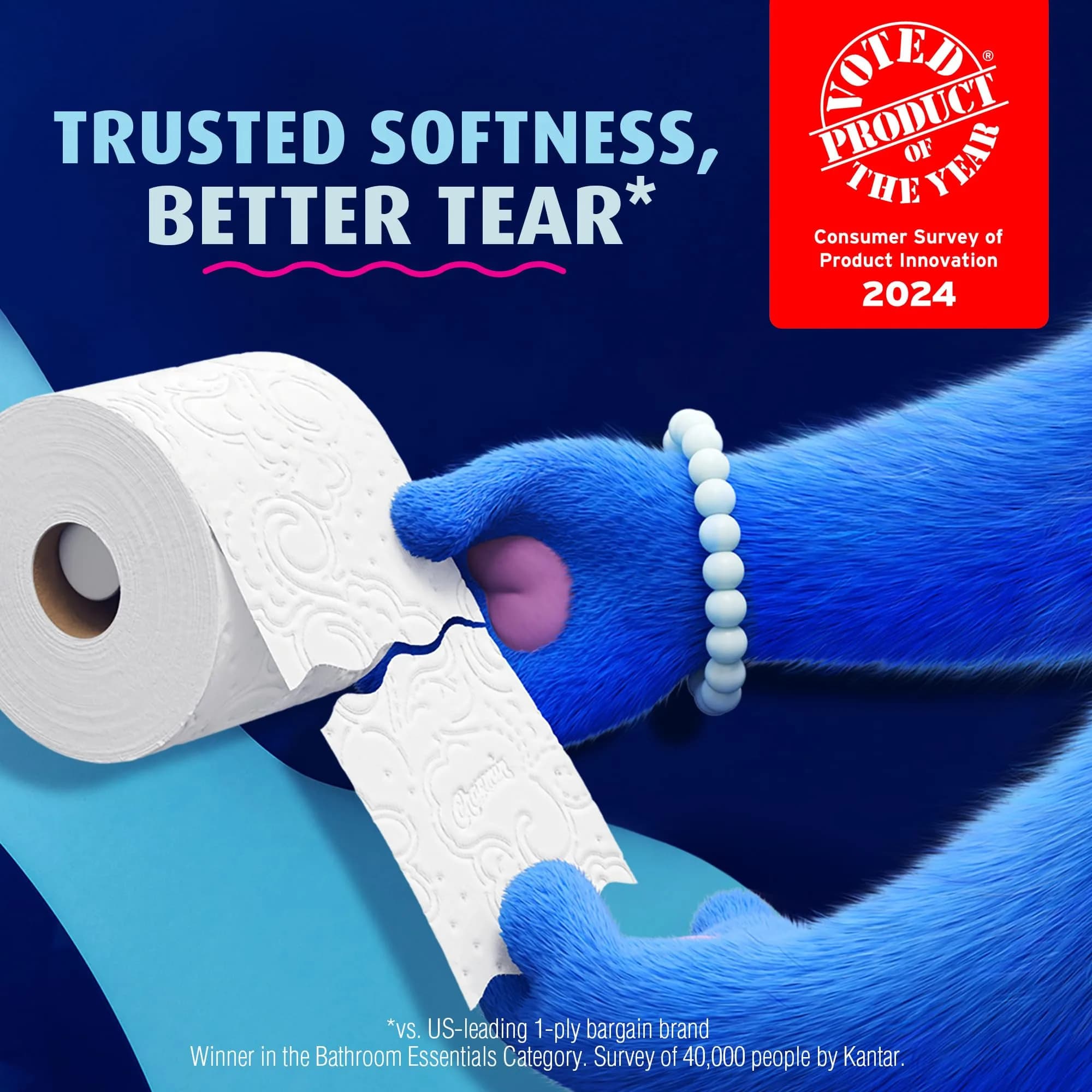 Charmin Ultra Soft Toilet Paper Mega XL Rolls, 336 Sheets Per Roll | Trusted Softness & Better Tear - view 7