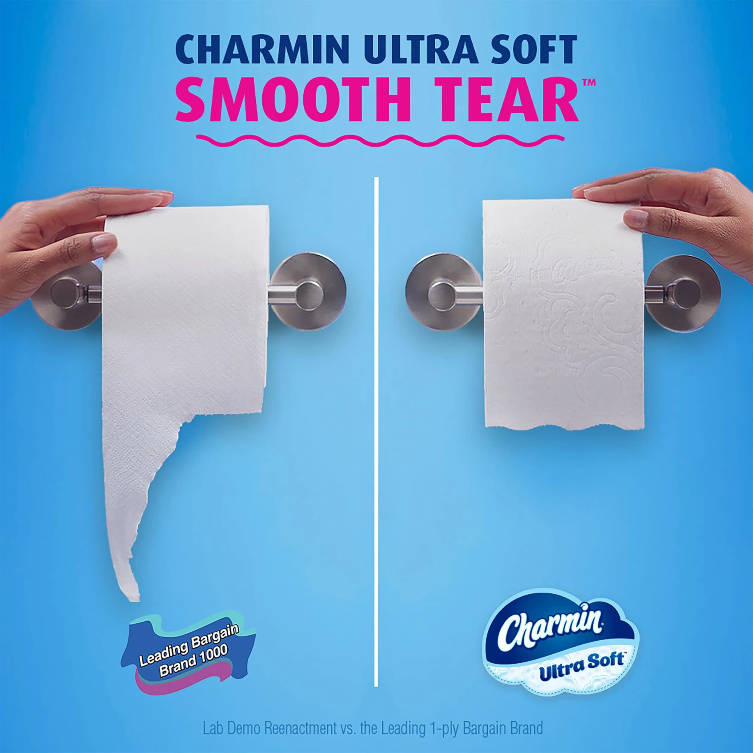 Charmin Ultra Soft Toilet Paper Mega XL Rolls, 336 Sheets Per Roll | Trusted Softness & Better Tear - view 8