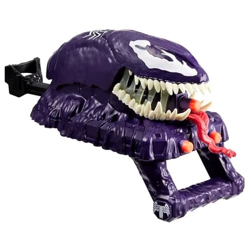 Marvel Spider-Man VenomVersus Marvel’s Venom Strike Blaster, NERF Spider-Man Toy, Super Hero Toys for Kids Ages 5+ | Venom Symbiote Power thumbnail 8