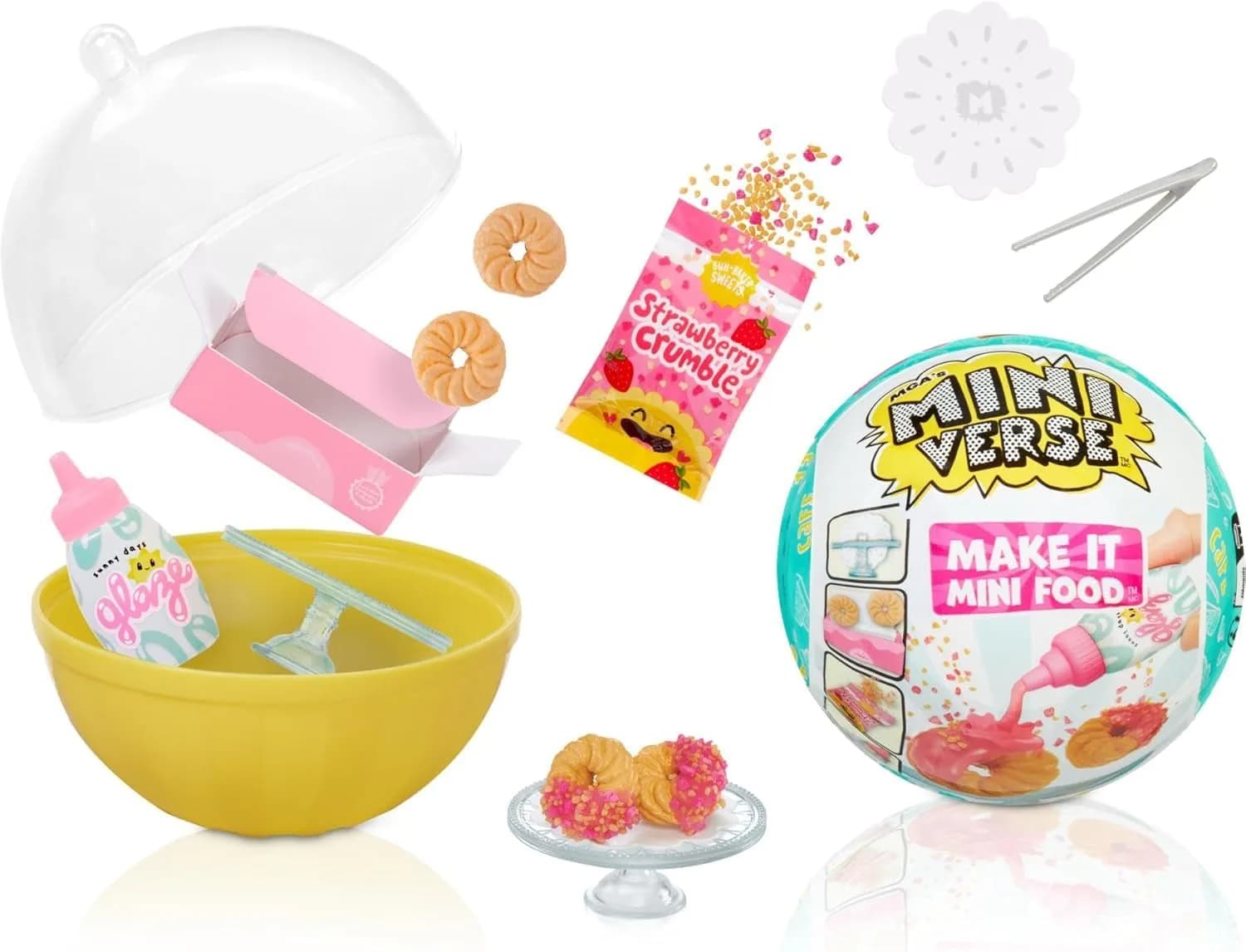 MGA's Miniverse Make It Mini Food Cafe Series 3 Blind Packaging DIY Resin Play Collectible | 1 Unit - main product image