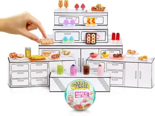 MGA's Miniverse Make It Mini Food Cafe Series 3 Blind Packaging DIY Resin Play Collectible | 1 Unit thumbnail 6