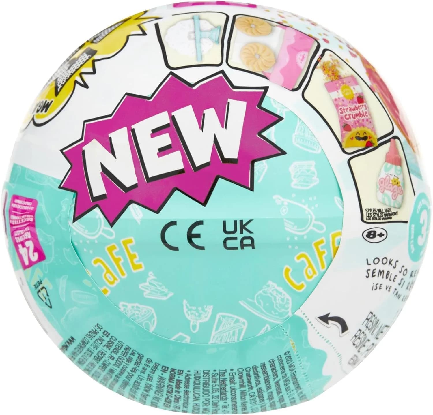 MGA's Miniverse Make It Mini Food Cafe Series 3 Blind Packaging DIY Resin Play Collectible | 1 Unit - view 2