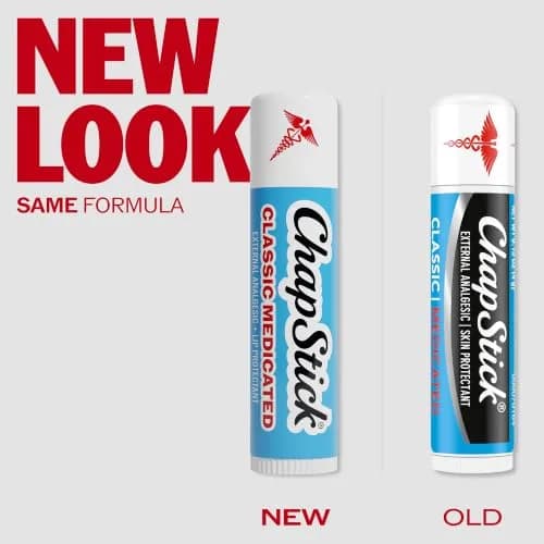 ChapStick Classic Medicated Lip Balm 36 Sticks | Soothes & Heals Dry Lips, USA Import thumbnail 4