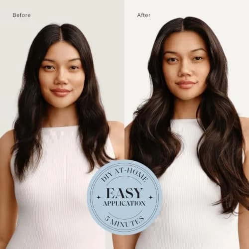 Luxy Hair Extensions Mocha Brown 20 Inch | 220g Thick Clip-In Human Hair thumbnail 2