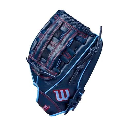 Wilson A500 12" Infield Youth Baseball Glove - Right Hand Throw | Lightweight Durability for Developing Players thumbnail 4