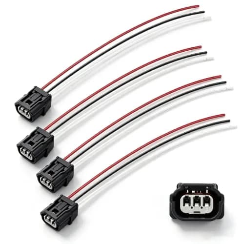 HiSport Ignition Coil Connector Harness Replacement for Honda & Acura 4PCS | Compatible with Honda 2006-2019 thumbnail 1