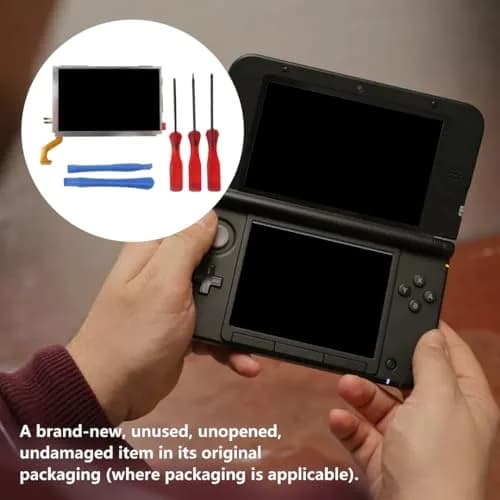 Gxcdizx Replacement Top Upper LCD Screen Display for Nintendo 3DS XL | Easy Install & Long-Lasting thumbnail 3