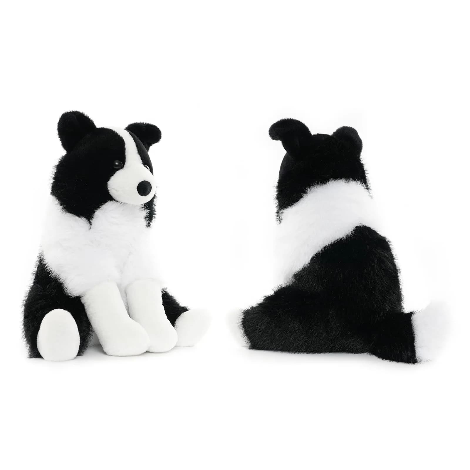 WEIGEDU Border Collie Plush Toy Stuffed Animal - 30.5 cm (12 Inch) Realistic Welsh Corgi Design - view 3