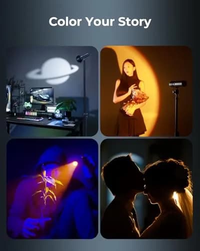 SmallRig RF 10C 10W Zoomable LED Photography Flashlight 154mm (6.1in) | Portable Spotlight for Video & Photography thumbnail 8