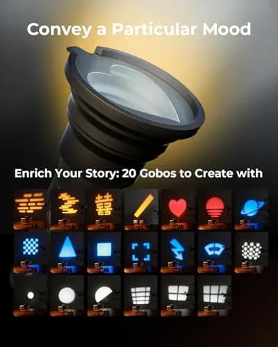 SmallRig RF 10C 10W Zoomable LED Photography Flashlight 154mm (6.1in) | Portable Spotlight for Video & Photography thumbnail 2