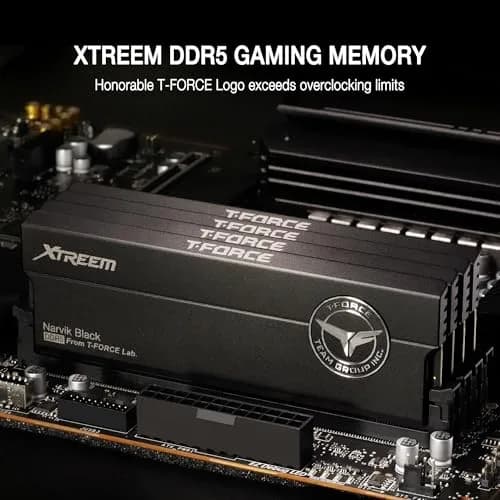 TEAMGROUP T-Force XTREEM DDR5 RAM 32GB (2x16GB) 6400MHz CL32 | High-Performance Desktop Memory thumbnail 2