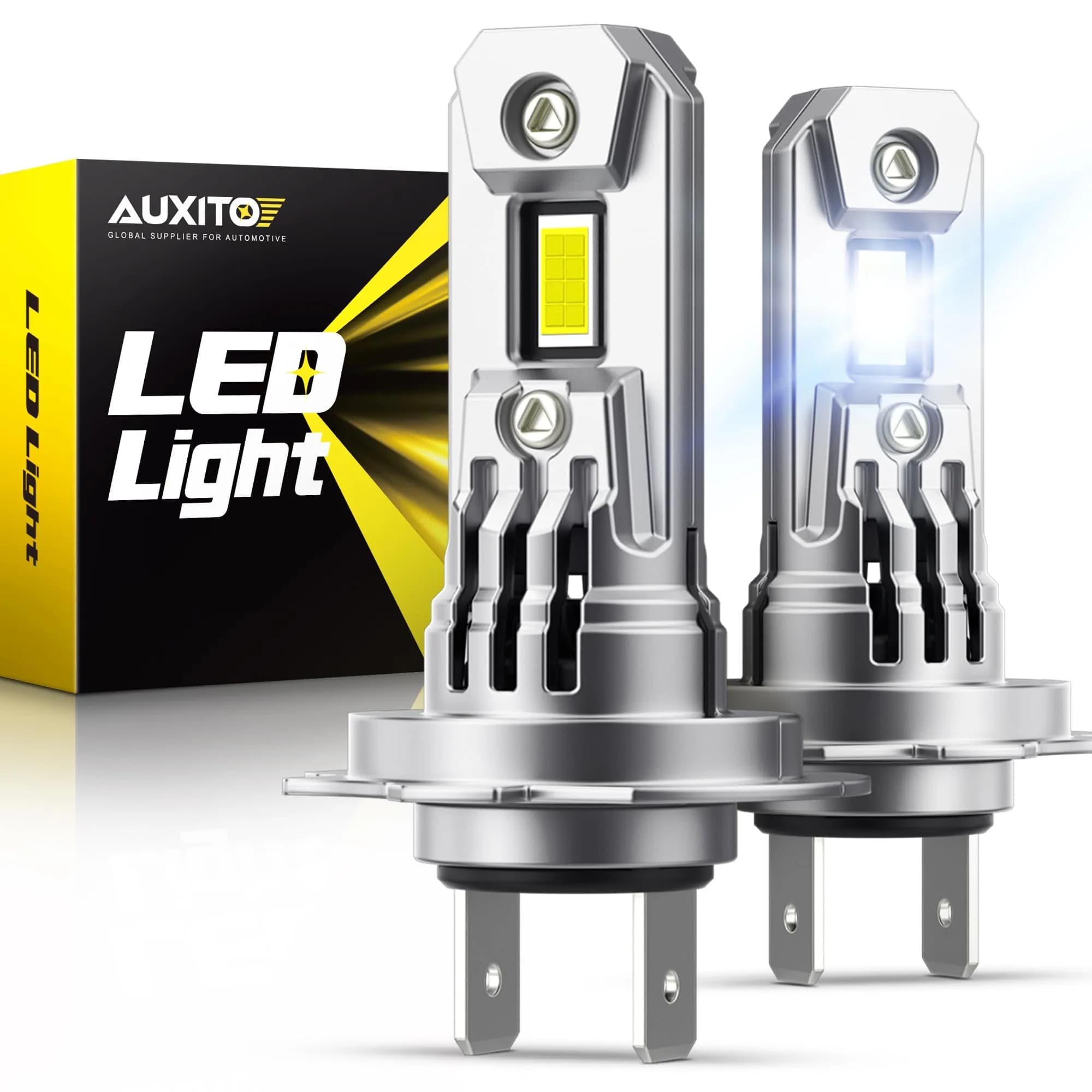 AUXITO H7 LED Fog Light Bulbs 30000LM (Pack of 2) | Ultra Brightness for Safer Night Driving — H7