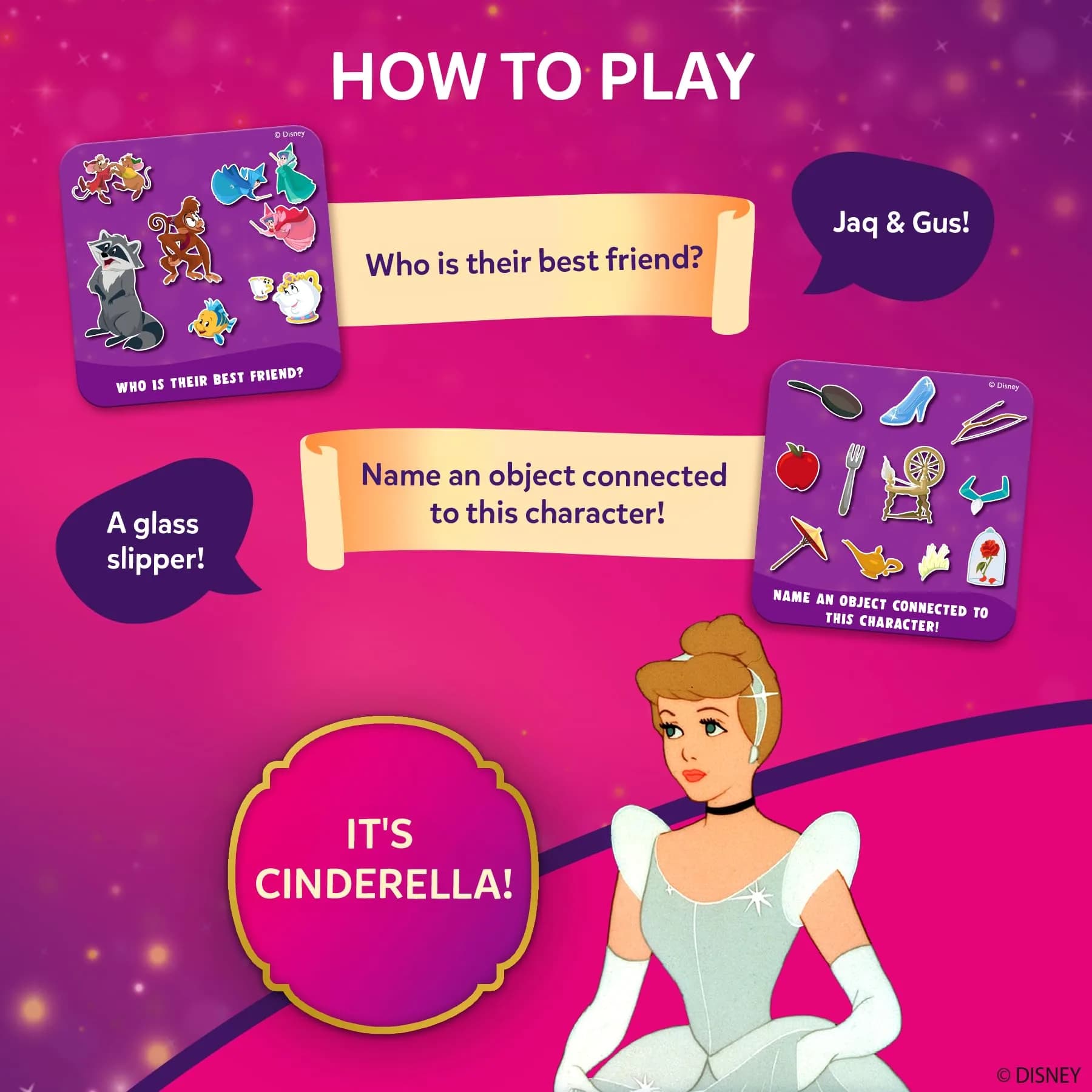 Skillmatics Guess in 10 Disney Princess Card Game for Kids Ages 3-6 | Educational Travel Game - view 4