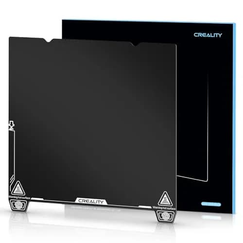 Creality 3D Printer Build Plate Black EP Plate 235 x 235mm (9.25 x 9.25 inch) | Textured Spring Steel for Ender 3 V3 SE, K1, K1C, Ender 5 S1 thumbnail 1