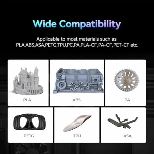 Creality 3D Printer Build Plate Black EP Plate 235 x 235mm (9.25 x 9.25 inch) | Textured Spring Steel for Ender 3 V3 SE, K1, K1C, Ender 5 S1 thumbnail 7