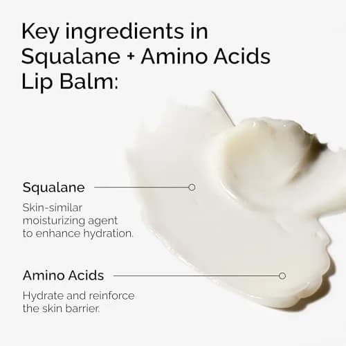 The Ordinary Squalane + Amino Acids Hydrating Lip Balm | Nourishes Lips, Elbows & Cuticles, 0.5 Fl Oz thumbnail 2