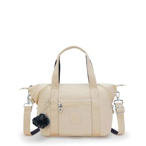 Kipling Womens Art Mini Tote Bag, Lightweight Small Weekender, Nylon Travel Handbag thumbnail 1