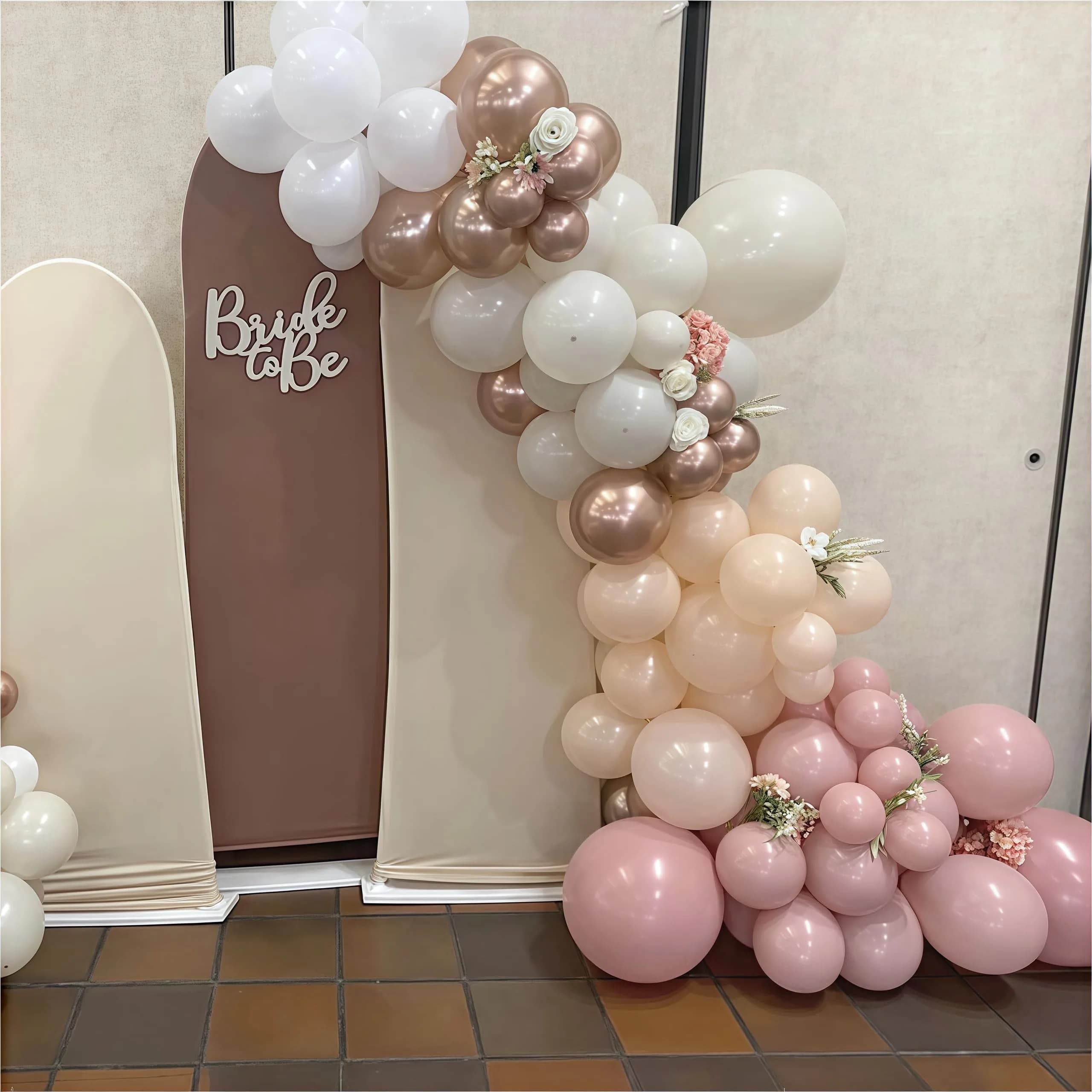 HILAVO Dusty Pink Balloons 60 Pcs 12 Inch | Assorted Colors for Birthday Decorations - view 6