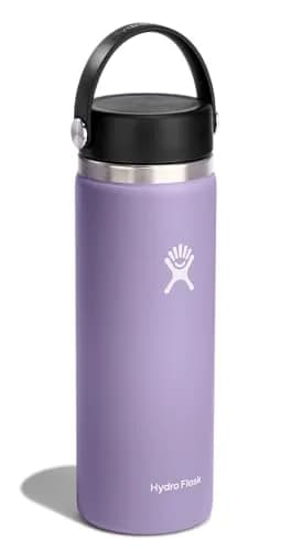 Hydro Flask 20 Oz Wide Mouth Flex Cap Bottle Moonshadow | Insulated Stainless Steel Hydration thumbnail 2