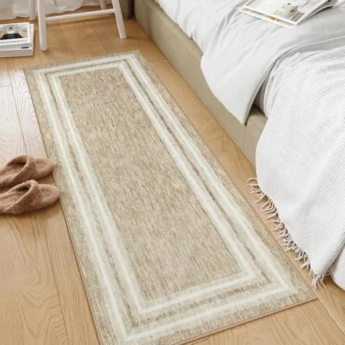 OJIA 2'x5' (61cm x 152cm) Runner Rug | Machine Washable Non-Slip Polyester Hallway Carpet thumbnail 7