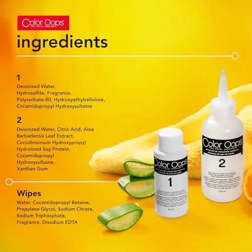 Color Oops Extra Conditioning Hair Color Remover & Wipes Bundle | Removes Permanent & Semi-Permanent Dyes Safely thumbnail 3