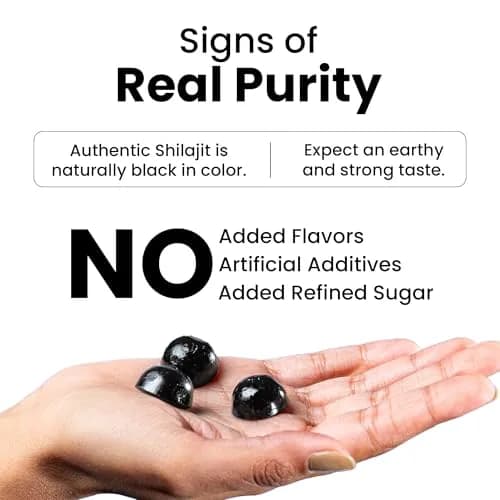 Better Alt Pure Himalayan Shilajit Gummies 60 Count | High Potency Gold Grade | Energy & Immunity Support thumbnail 5
