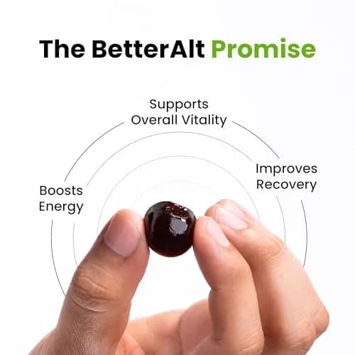 Better Alt Pure Himalayan Shilajit Gummies 60 Count | High Potency Gold Grade | Energy & Immunity Support thumbnail 2