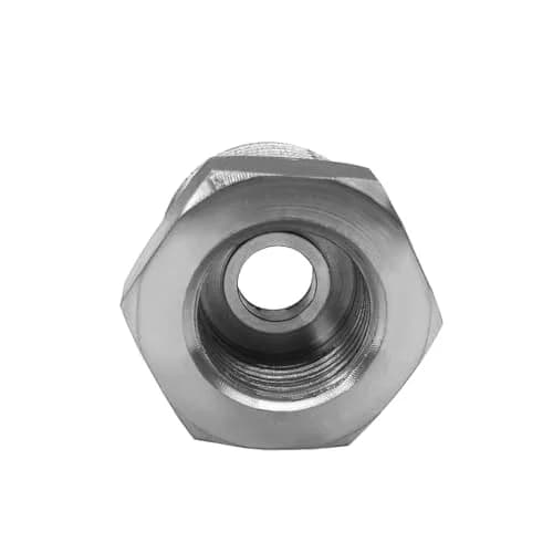beduan 3/8" Comp Female to 1/2" G Male Stainless Steel Water Line Adapter Set (2-Pack) | Connects Old Shutoff Valves to Modern Faucet Supply Lines thumbnail 4
