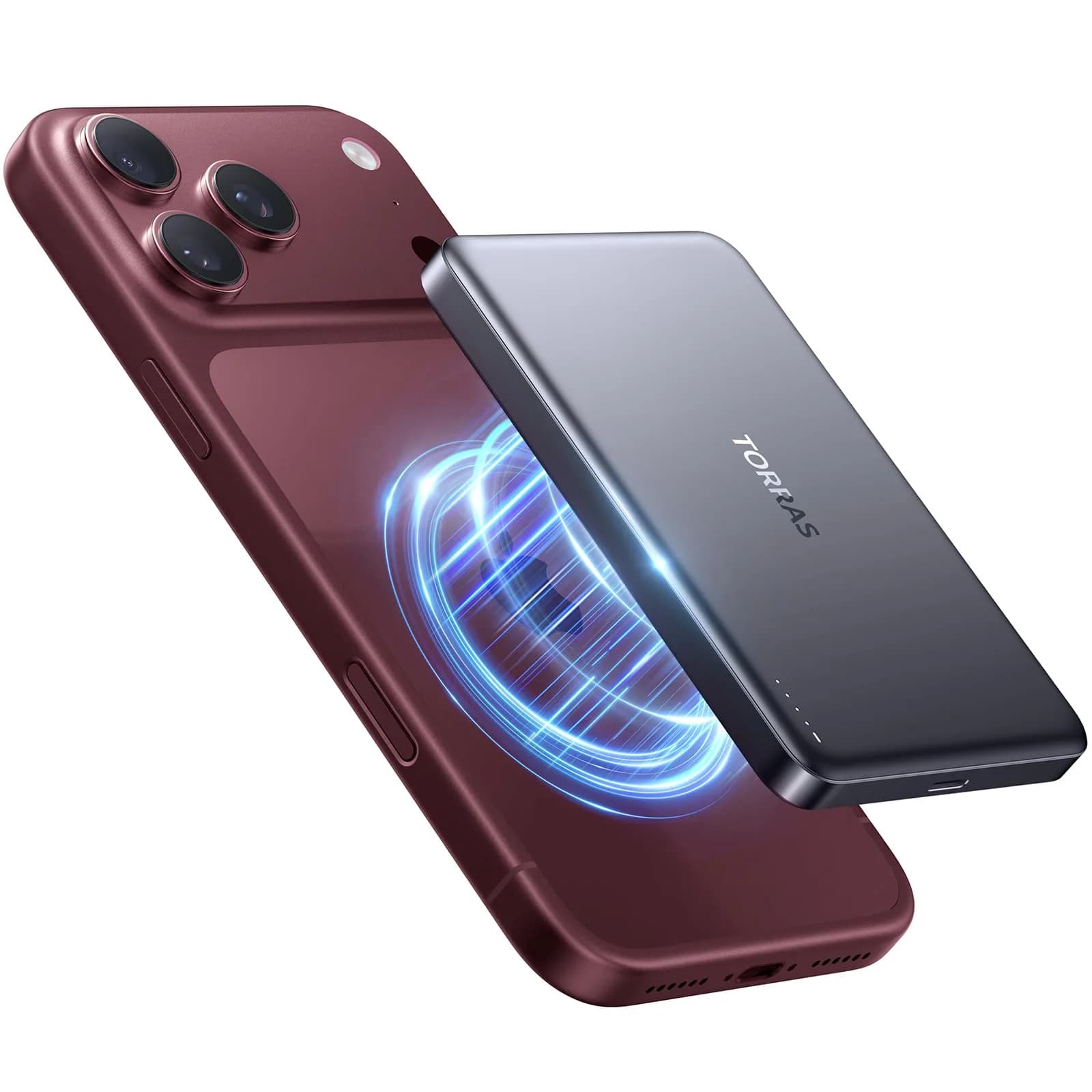 TORRAS MiniMag Power Bank 10,000mAh | Ultra-Slim Magnetic Wireless Portable Charger for iPhone thumbnail 1