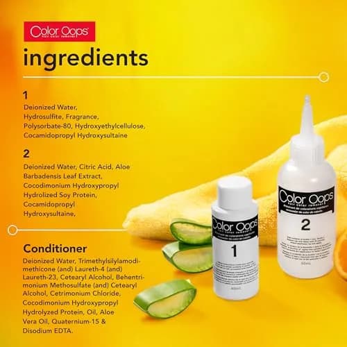 Color Oops Extra Conditioning Hair Color Remover & Conditioner Bundle 2 Pack | Safely Removes Permanent & Semi-Permanent Dye thumbnail 3