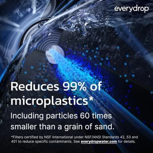 everydrop by Whirlpool Refrigerator Water Filter A EDRARXD1 220V Compatible 1-Pack | NSF Certified to Reduce 75 Contaminants thumbnail 4