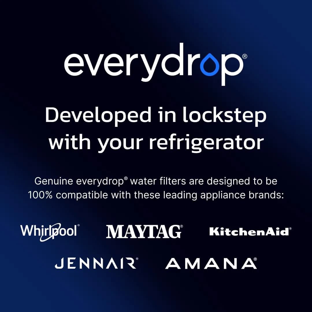everydrop by Whirlpool Refrigerator Water Filter A EDRARXD1 220V Compatible 1-Pack | NSF Certified to Reduce 75 Contaminants - view 6