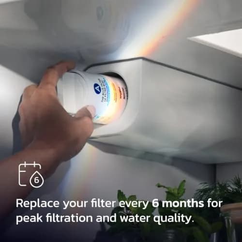 everydrop by Whirlpool Refrigerator Water Filter A EDRARXD1 220V Compatible 1-Pack | NSF Certified to Reduce 75 Contaminants thumbnail 8