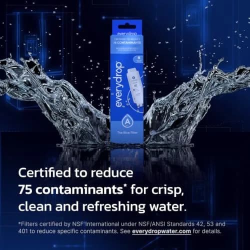 everydrop by Whirlpool Refrigerator Water Filter A EDRARXD1 220V Compatible 1-Pack | NSF Certified to Reduce 75 Contaminants thumbnail 2