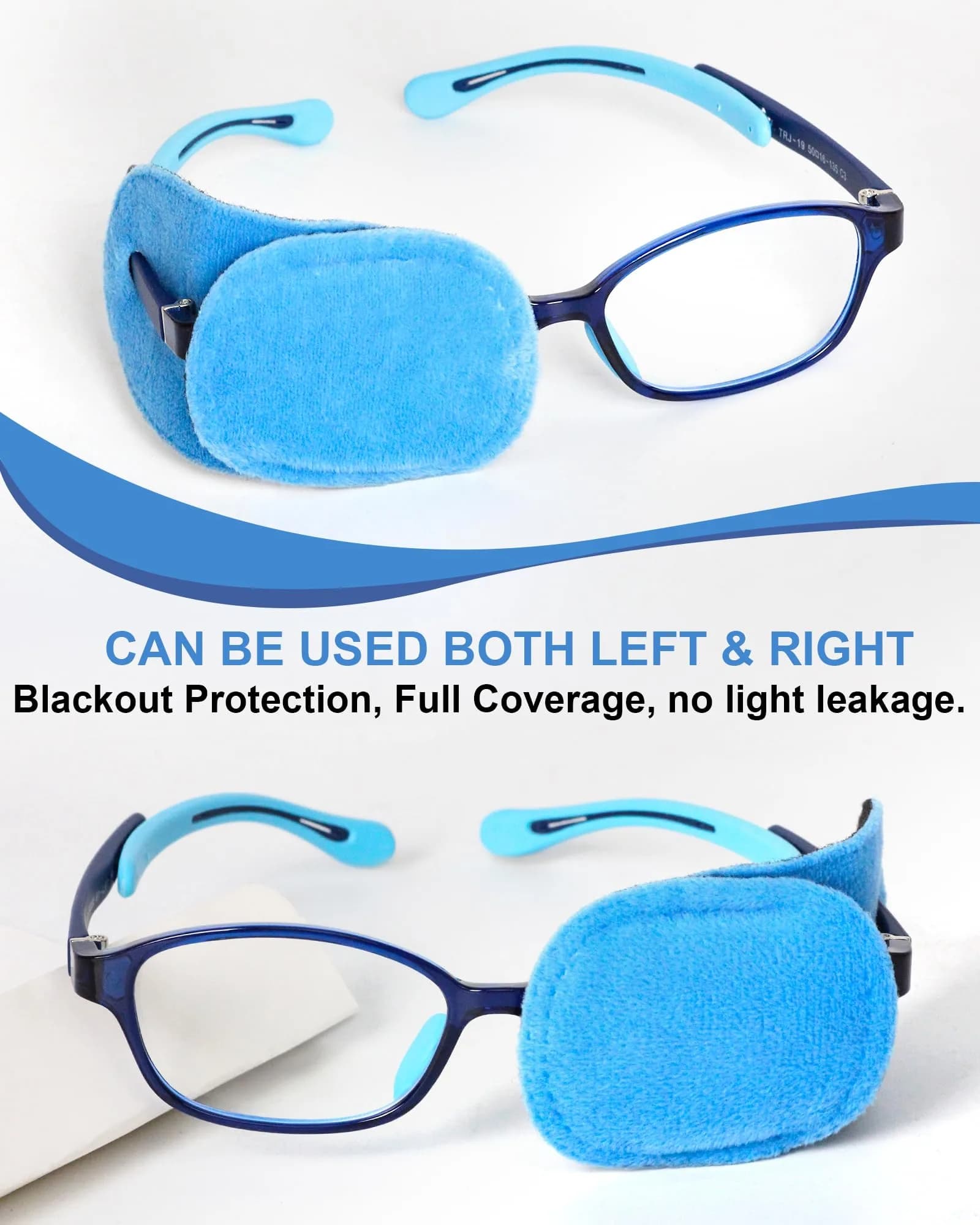 VEEJION 6PCS Eye Patches for Glasses | Medical Lazy Eye Treatment for Left & Right Eyes - view 3