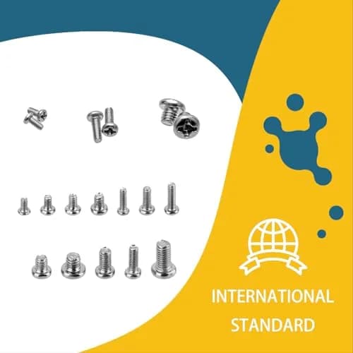 woshilaoDS 1140 Pcs Tiny Screws Assortment Kit M1.4-M3 | Carbon Steel Mini Screws for Electronics & Watches thumbnail 3