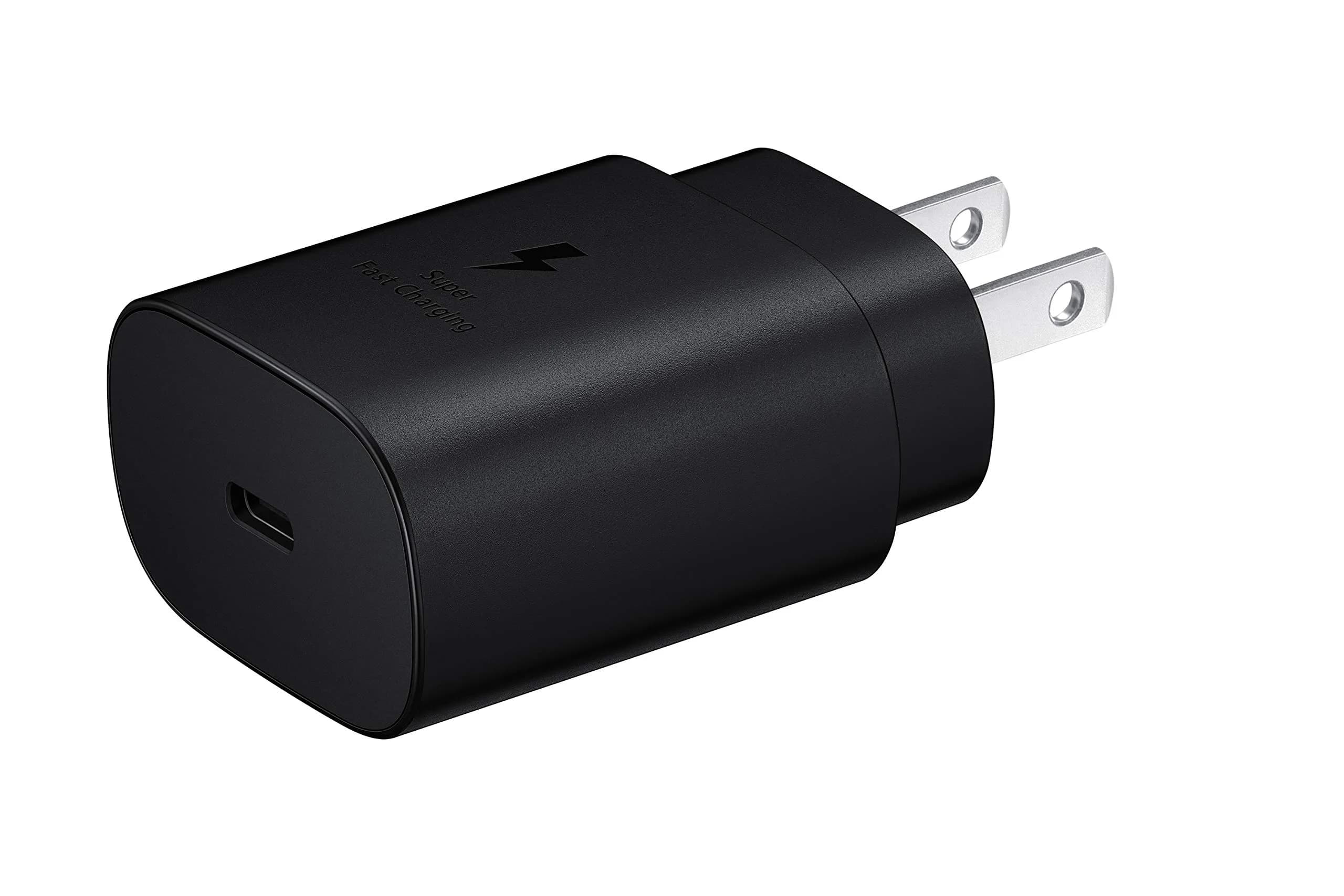 Samsung 25W USB-C Super Fast Charging Wall Charger, Black, Single Port, Pack of 4, With Cable - view 2