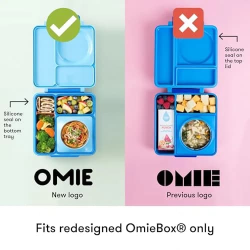 Omie OmieBox UP Leakproof Dip Containers 2 Pack 118ml (4 Fl Oz) | Perfect for Kids' Lunches thumbnail 5