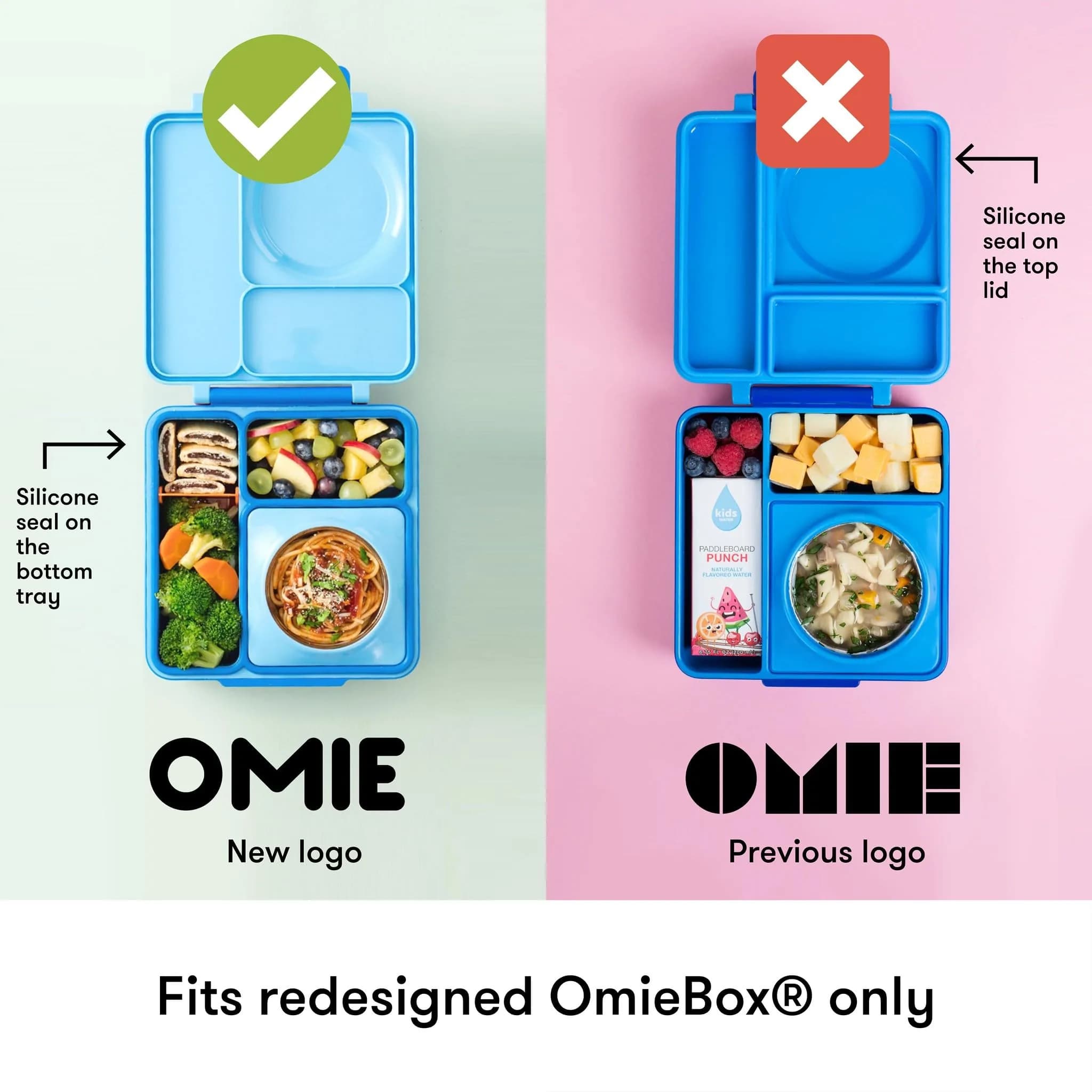 Omie OmieBox UP Leakproof Dip Containers 2 Pack 118ml (4 Fl Oz) | Perfect for Kids' Lunches - view 5
