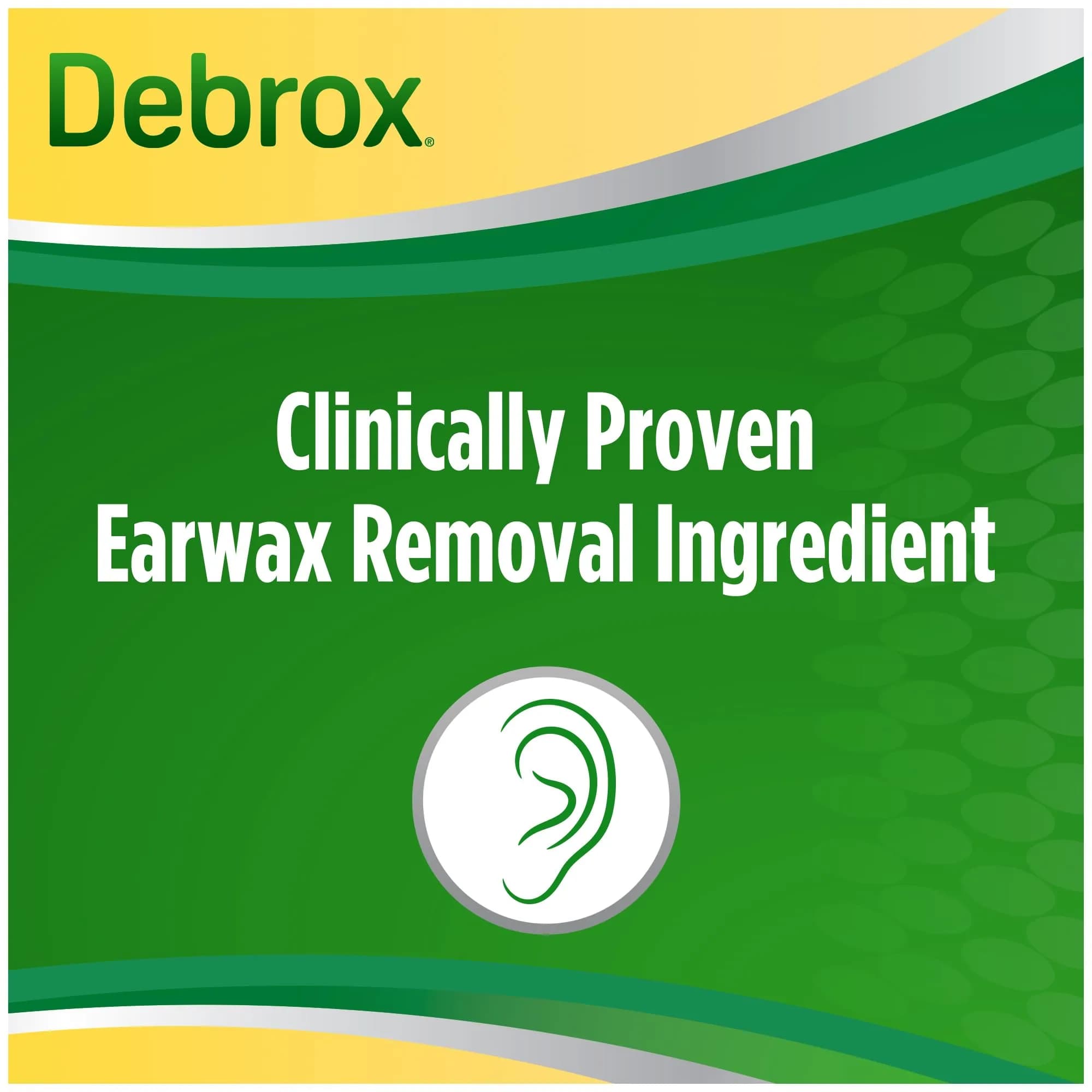 Debrox Ear Wax Removal Kit | Dermatologist Tested Hypoallergenic Fragrance-Free - view 3