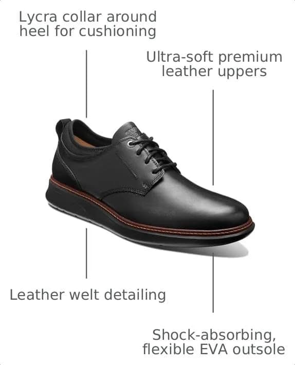 Samuel Hubbard Men's Rafael Lace-Up Shoes 11.5 Medium | Handcrafted Portugal, Casual & Business Hybrid thumbnail 4