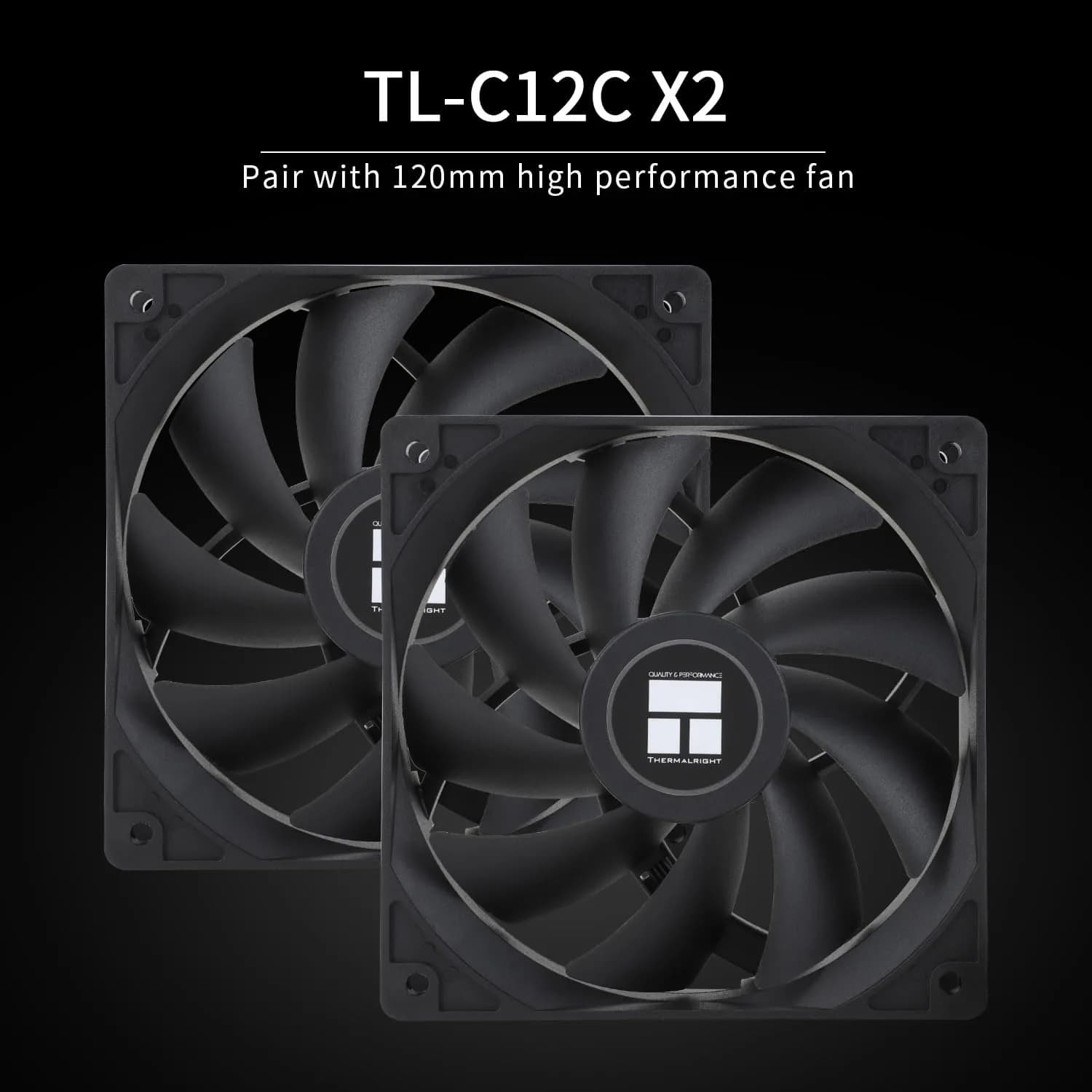 Thermalright Peerless Assassin 120 SE Black CPU Cooler, 6 Heat Pipes, Dual Towers & PWM Fans | LGA1700/AM5 Compatible - view 5