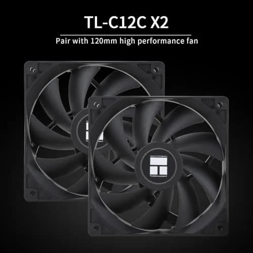 Thermalright Peerless Assassin 120 SE Black CPU Cooler, 6 Heat Pipes, Dual Towers & PWM Fans | LGA1700/AM5 Compatible thumbnail 5