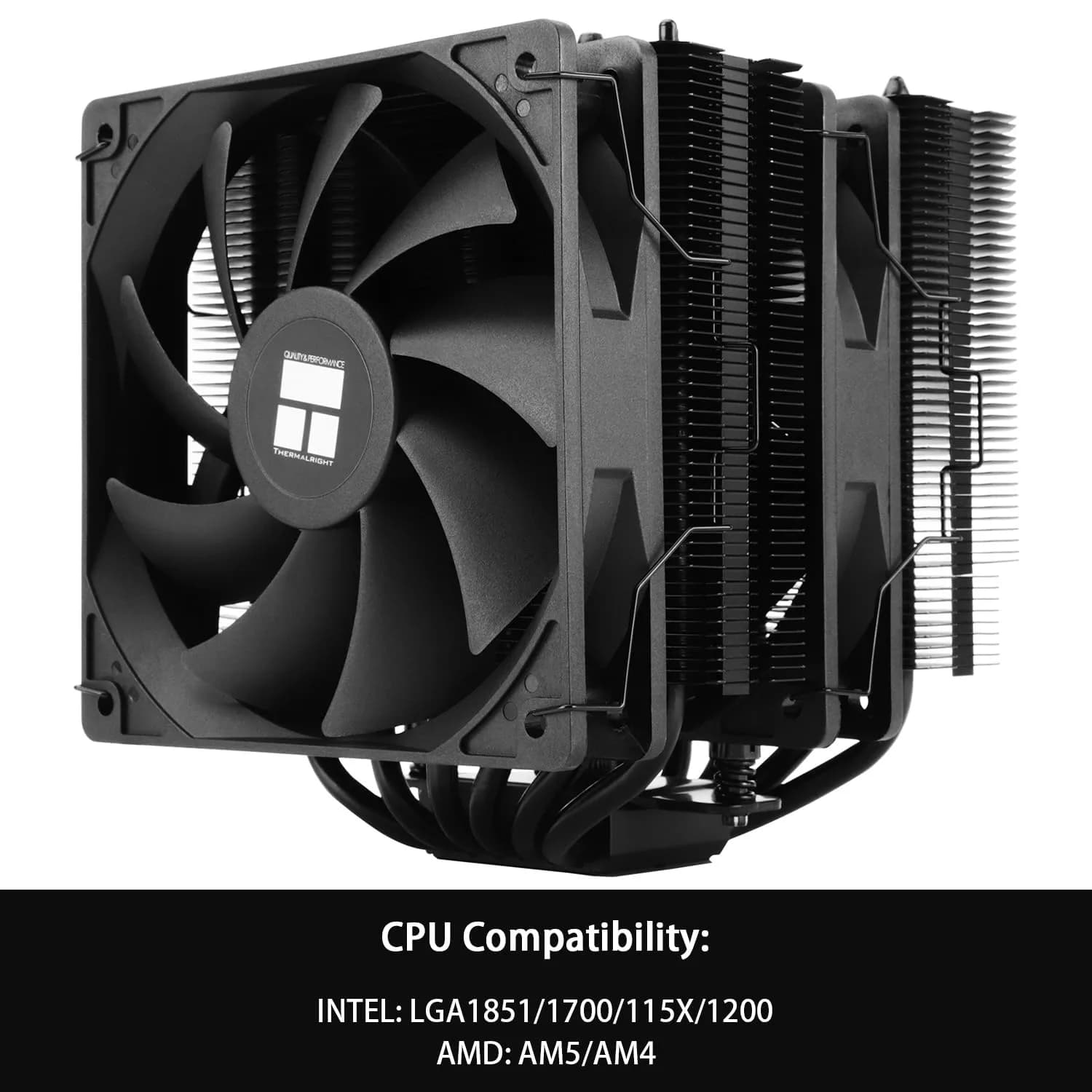 Thermalright Peerless Assassin 120 SE Black CPU Air Cooler - Dual Tower, PWM Fans - view 3